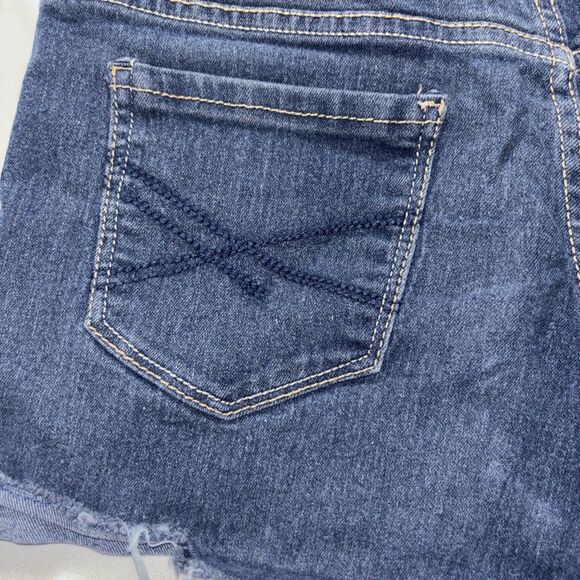 Denim Bundle Lot 4 Pc  3 Shorts 1 Pair Of Jeans Size 6 Dark & Medium Wash  BL - Picture 16 of 16